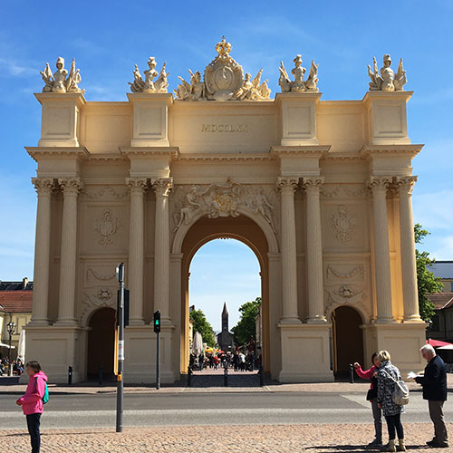 The city center / Brandenburg Gate