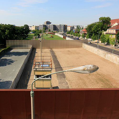 Mauer zentrum Bernauer strasse