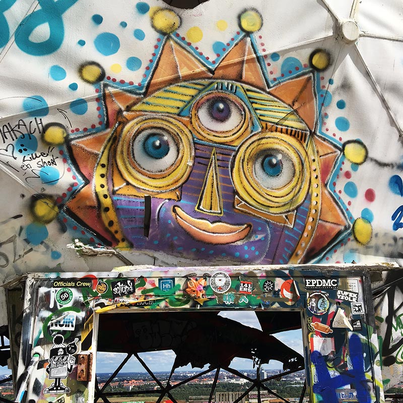 arte callejero Teufelsberg Loko